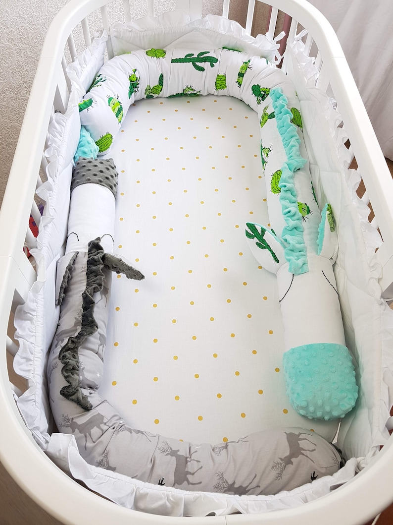 Snake PillowBaby Bed BumperBaby crib bumper bumper Etsy