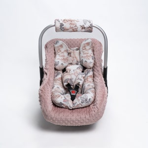 Car Seat Cushion Pillow Headsupport, Baby Carseat Head and Body Support Cushion, Car Seat Cover and Insert Cushions