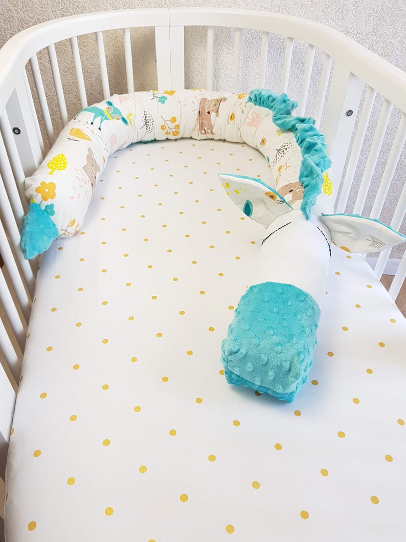 Snake PillowBaby Bed BumperBaby crib bumper bumper Etsy