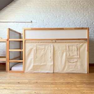 Ikea Kura Vorhang, Kura Vorhänge, Hochbettvorhang, Ikea Kura Bett, Ikea Kura Etagenvorhang, Himmelbett Haus, Betthimmel