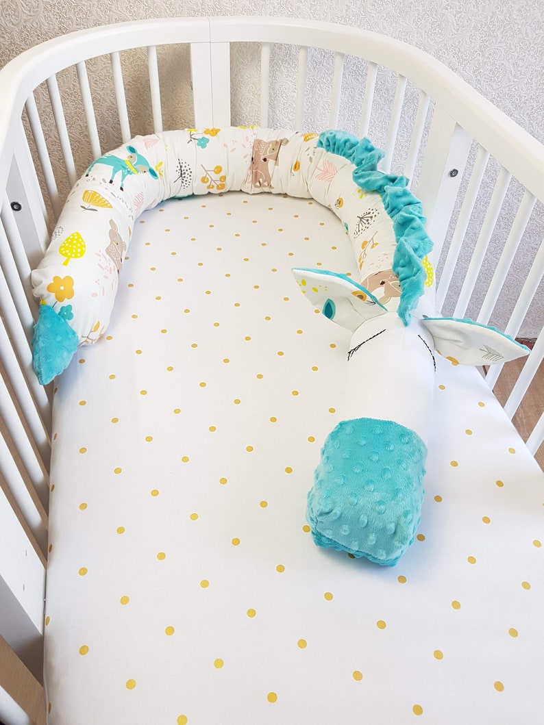 Snake PillowBaby Bed BumperBaby crib bumper bumper Etsy