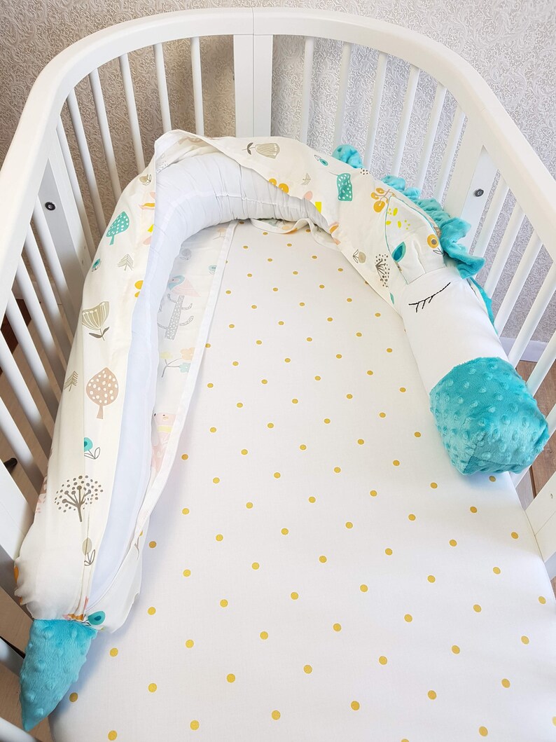 Snake PillowBaby Bed BumperBaby crib bumper bumper Etsy