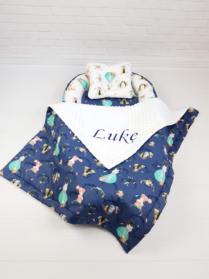 Baby blanket PillowBaby pillowBaby blanketcoverletplush Etsy