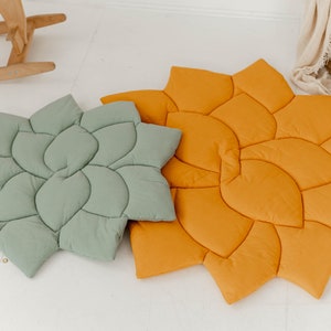 Blad speelkleed, baby speelkleed, kinderkamer vloermat, kinderkamertapijt