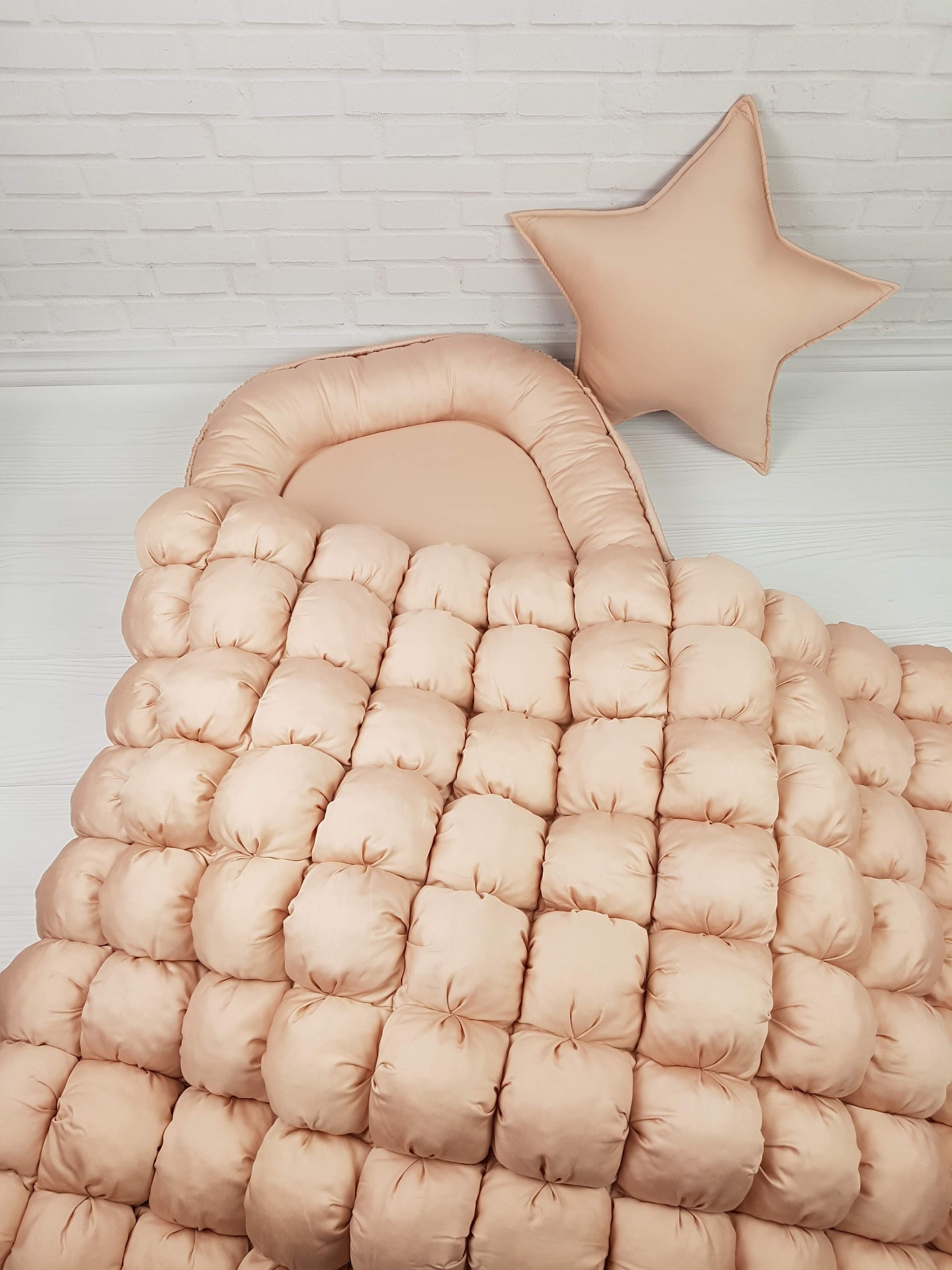 Bubble Blanket Bubble Puff Quilt Baby Blanket Baby Blanket Etsy