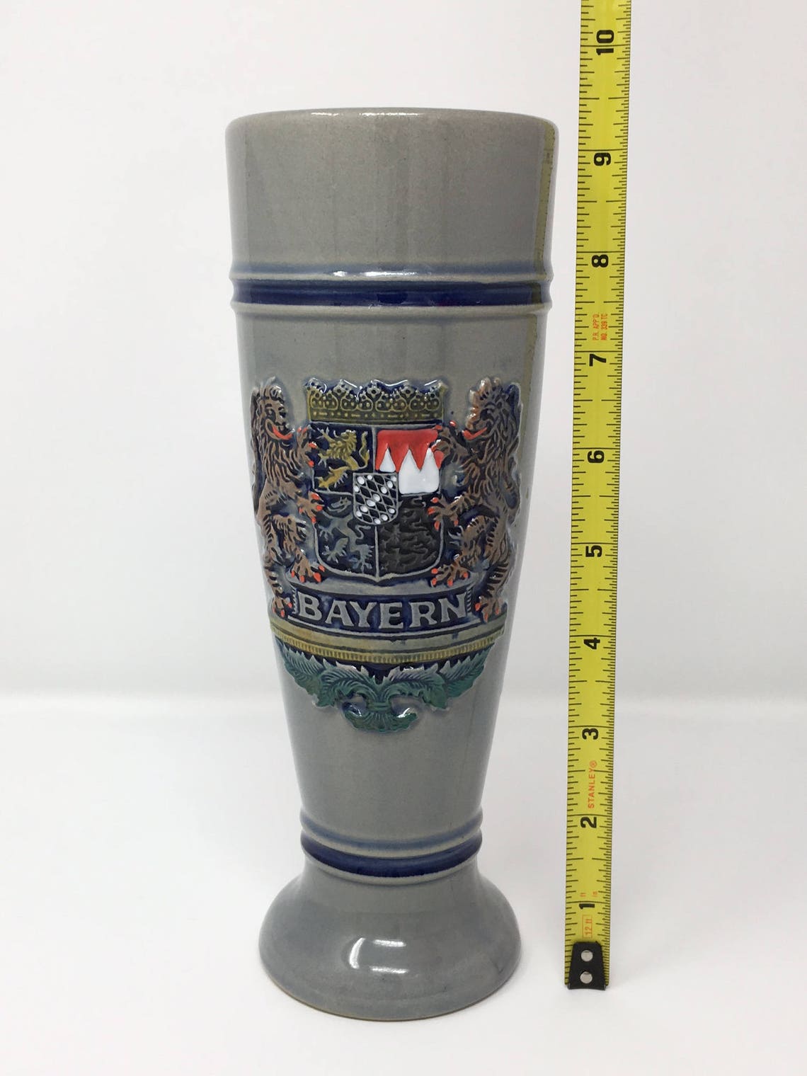 Vintage Gerzit West Germany Beer Stein Bayernbavaria Lion Etsy