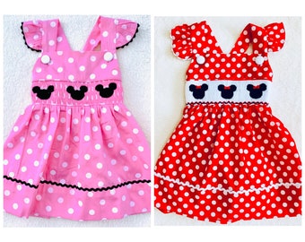 disney smocked dress