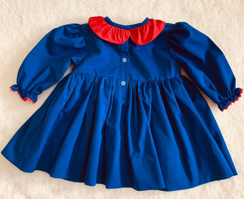 SHIPS NEXT DAY Christmas Smocked Dress Christmas Dress Etsy