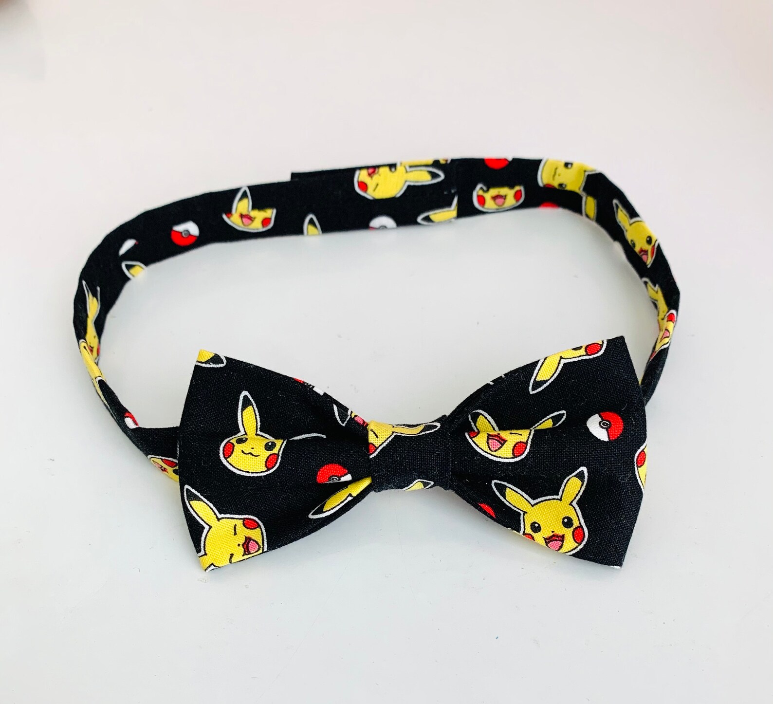 Pokemon Bow Tie Pikachu Bow Tie Boys Bow Tie Boys Pokemon Etsy