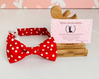 Polka Dots Bow Tie, Red Bow Tie, Boys Bow Tie, Boys Mickey Bow Tie, Bow Tie, Mens Bow Tie, Girls Dots Bow, Girls Hair Bow, Girls Hair Clip