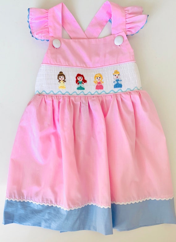 disney princess smocked dress