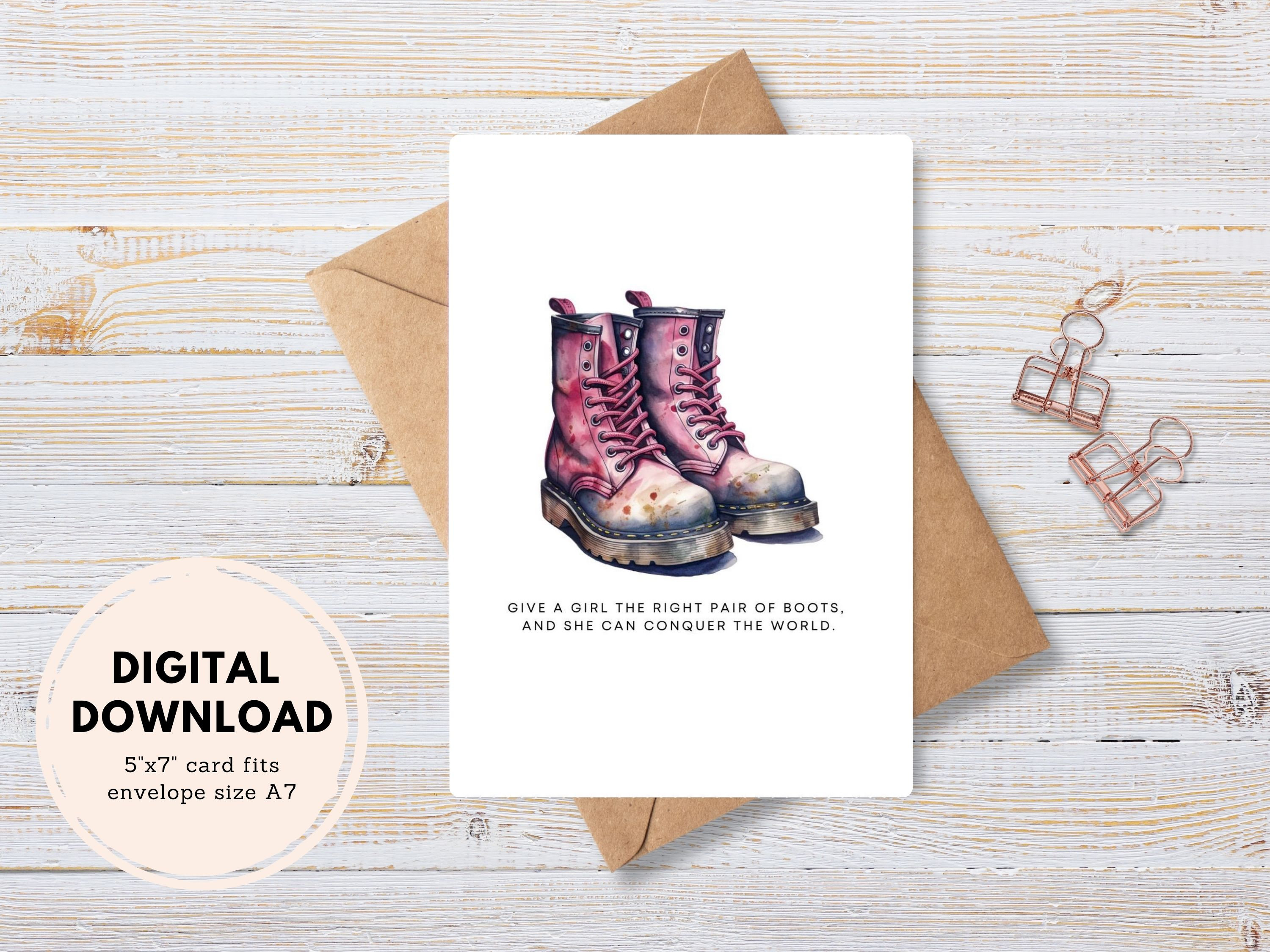 Doc martens card