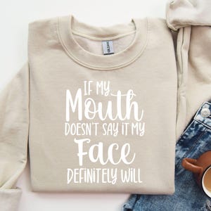 Sarcastic Face SVG: Funny Sarcasm PNG Cut File for Cricut