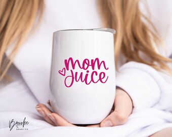 Mom Juice SVG: Lustiges Mom Leben PNG, Kaffeebecher Design (Instant Download)