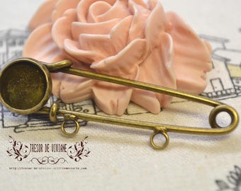 Charm, supports, pins, 10mm