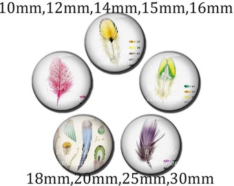 Y642,vintage,Bird,feather,bird nest,egg,glass cabochons,made by hands.10mm 14mm 14mm 16mm 18mm (10pcs)20mm 25mm 30mm (5pcs)