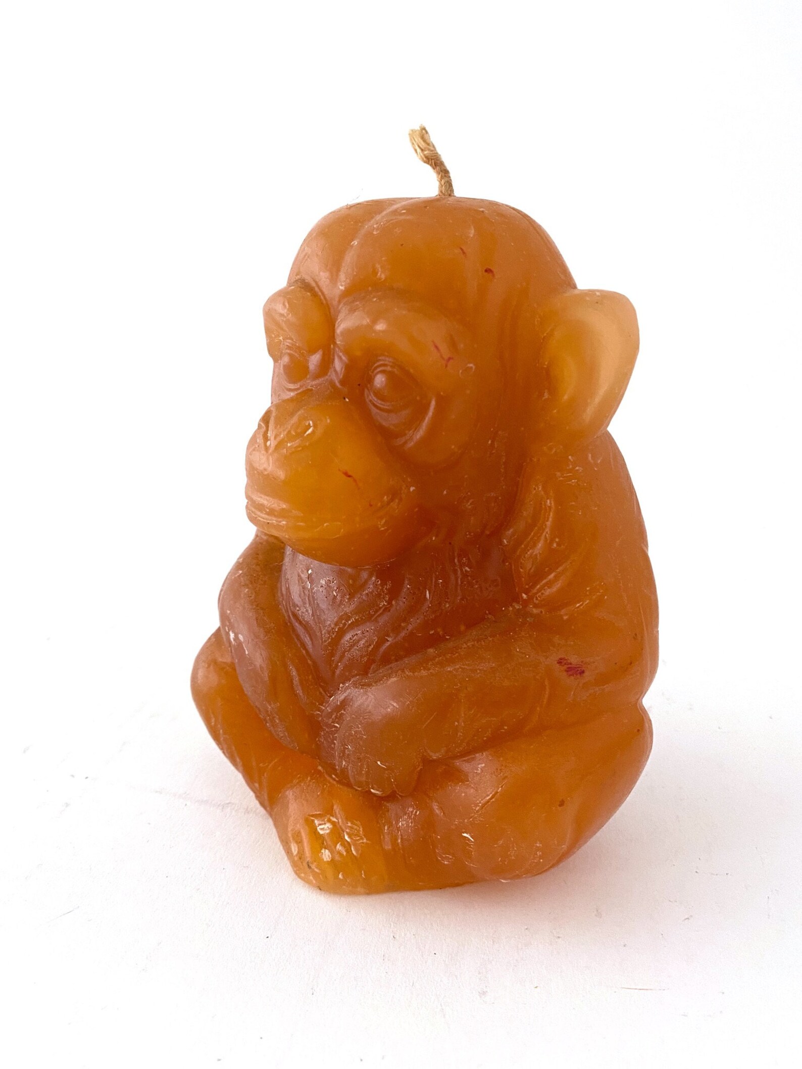 Monkey Candle Vintage Cute Candle Jungle Nursery Jungle Baby Etsy