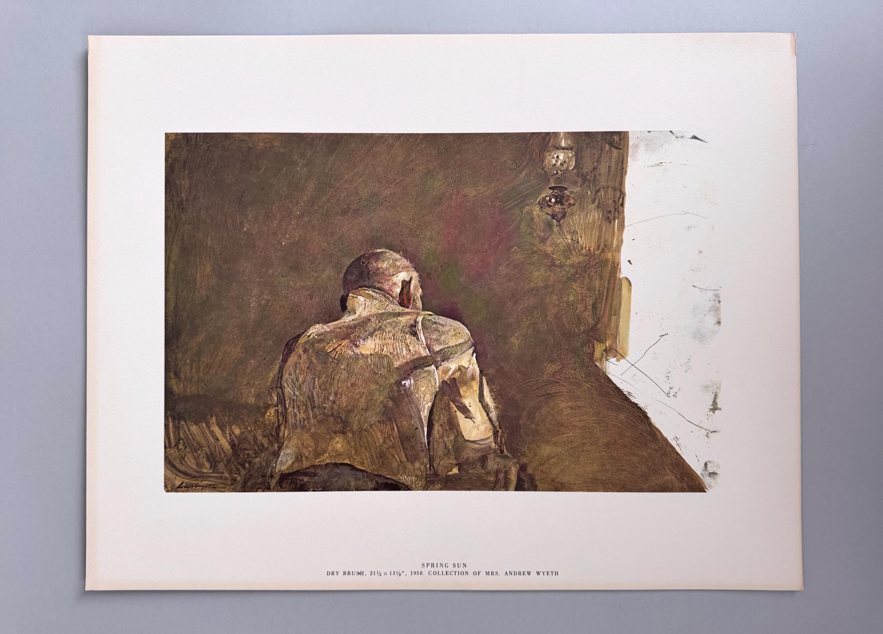 Vintage Andrew Wyeth Original 1960s Lithographs Andrew Wyeth Art