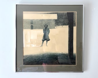 Andrew Wyeth, Thin Ice | Published Lithograph Print Mid 20th