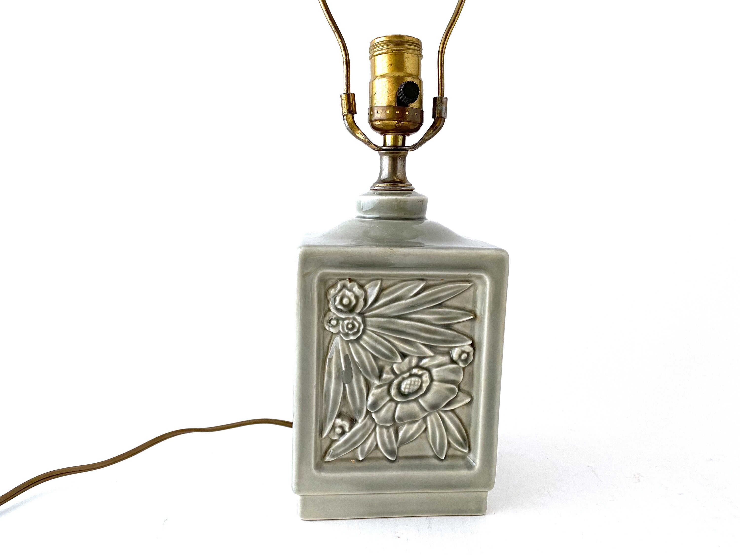 Small Bedside Lamp Vintage Ceramic Lamp Unique Lamp Unique | Etsy