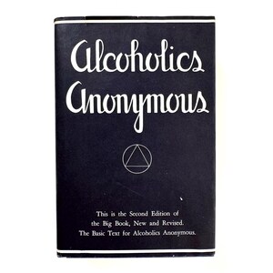 Vintage 1973 Alcoholics Anonymous Big Book Second Edition 14th Printing AA