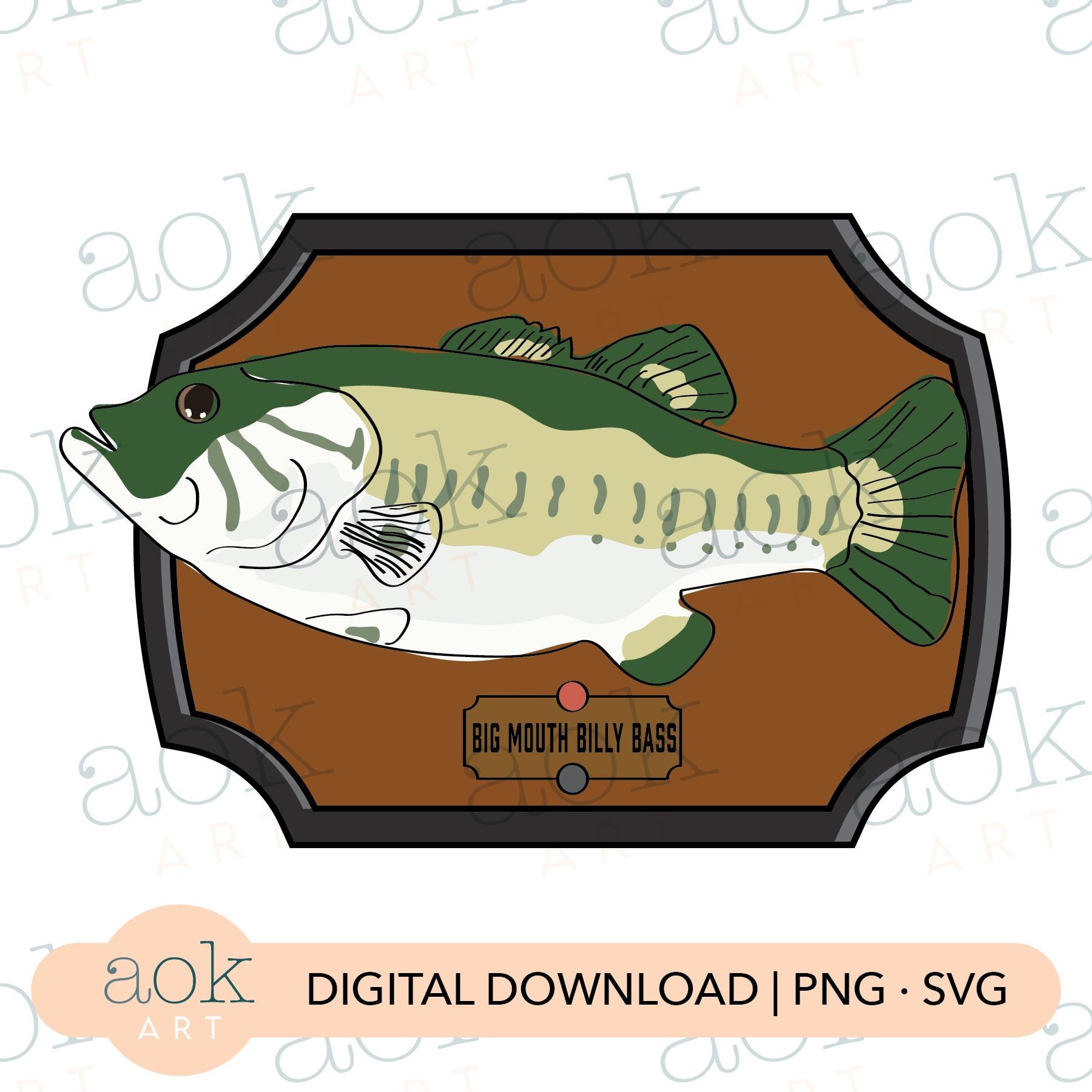 Big mouth billy bass - Etsy 日本