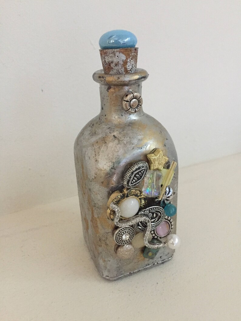 Mixed Media Mosaic Mini Vase 1 Etsy