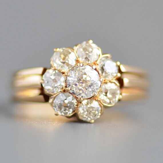 アンティークビクトリア朝時代 2.46カラット オールドマインカット