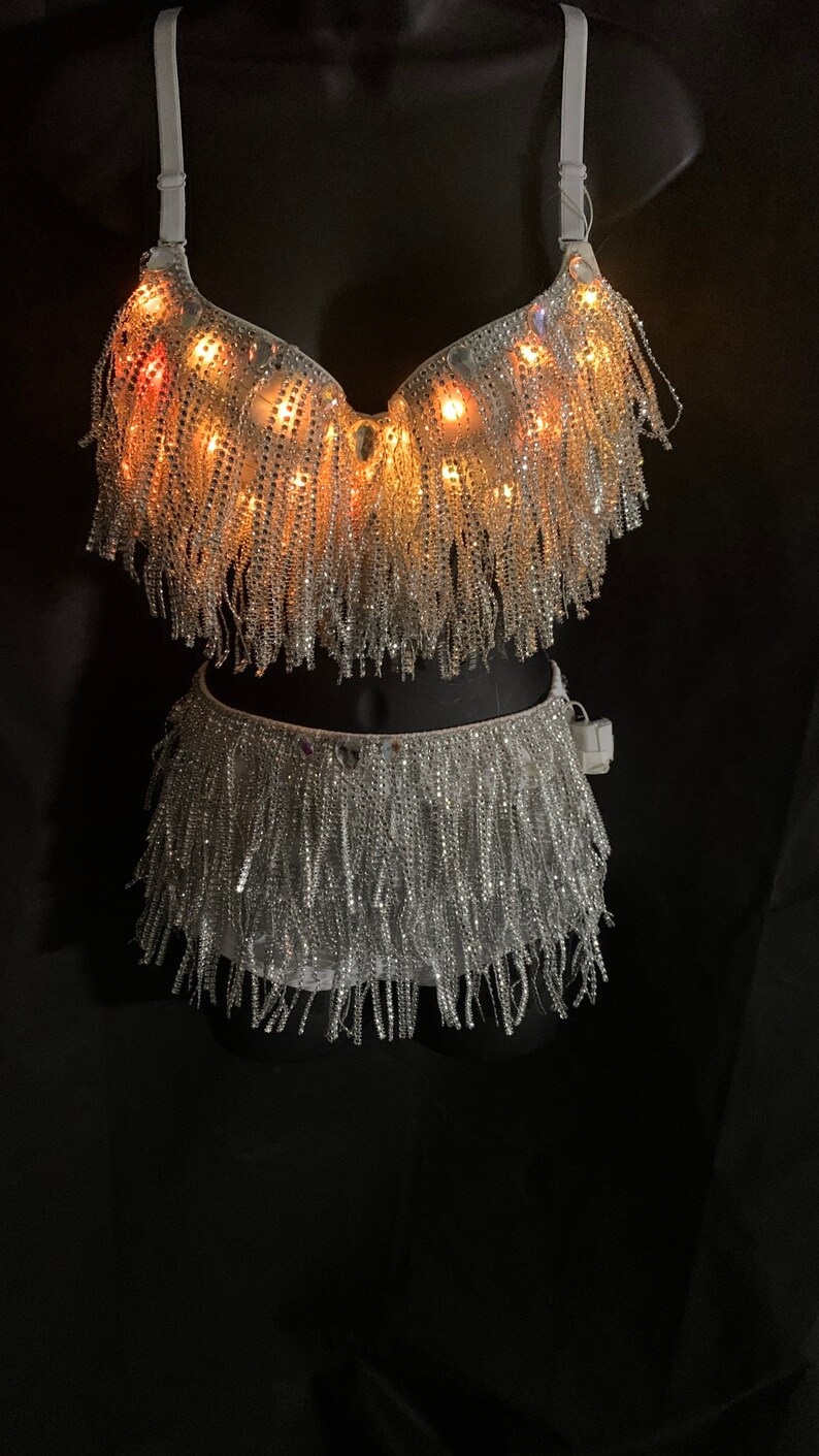 LED Bra /& Shorts Set