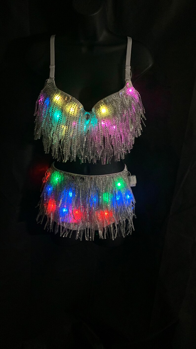LED Bra /& Shorts Set