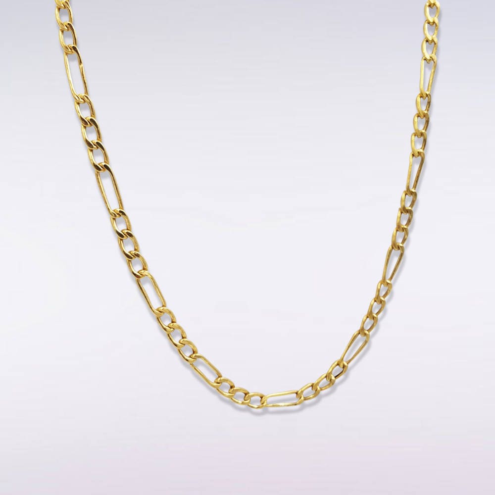 Figaro Necklace Saudi Arabian Gold 