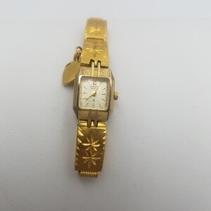 24k Vintage Gold Citizen Watch, Solid Yellow Gold Citizen Watch, Gift for Her, Perfect Gift Free Shipping image 2