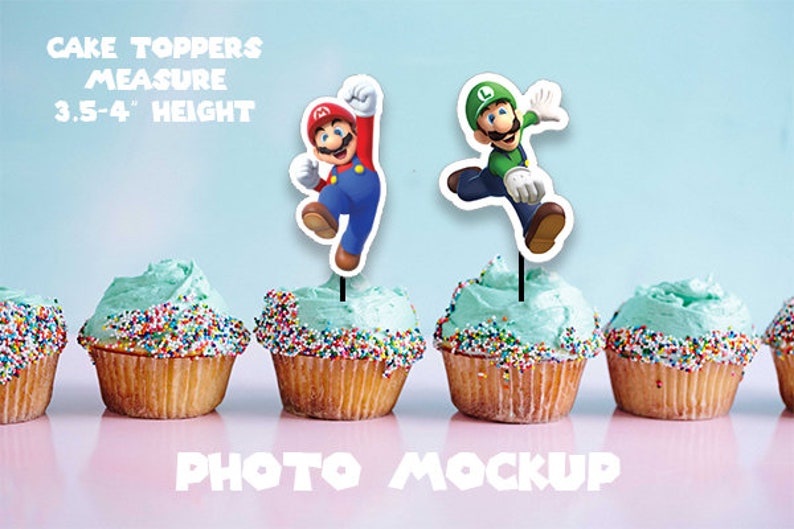 Mario Birthday Party Printable | Mario Party Banner | Mario Party Cake ...