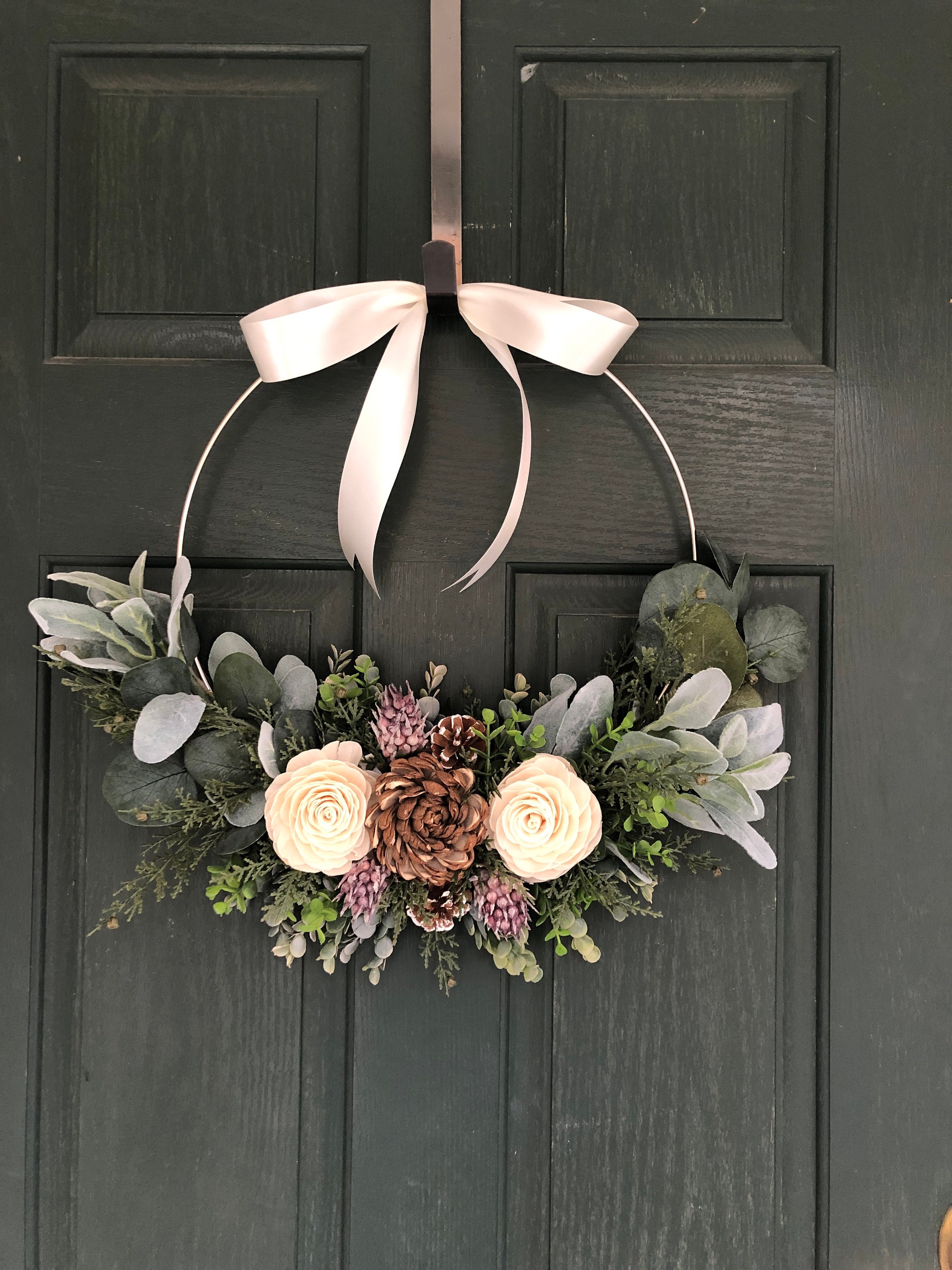 Christmas Wreath Wreath for Christmas Christmas Decor Hoop