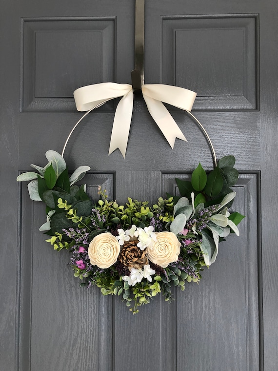 Spring Wreath, Spring Wreaths, Front Door Wreaths, Spring