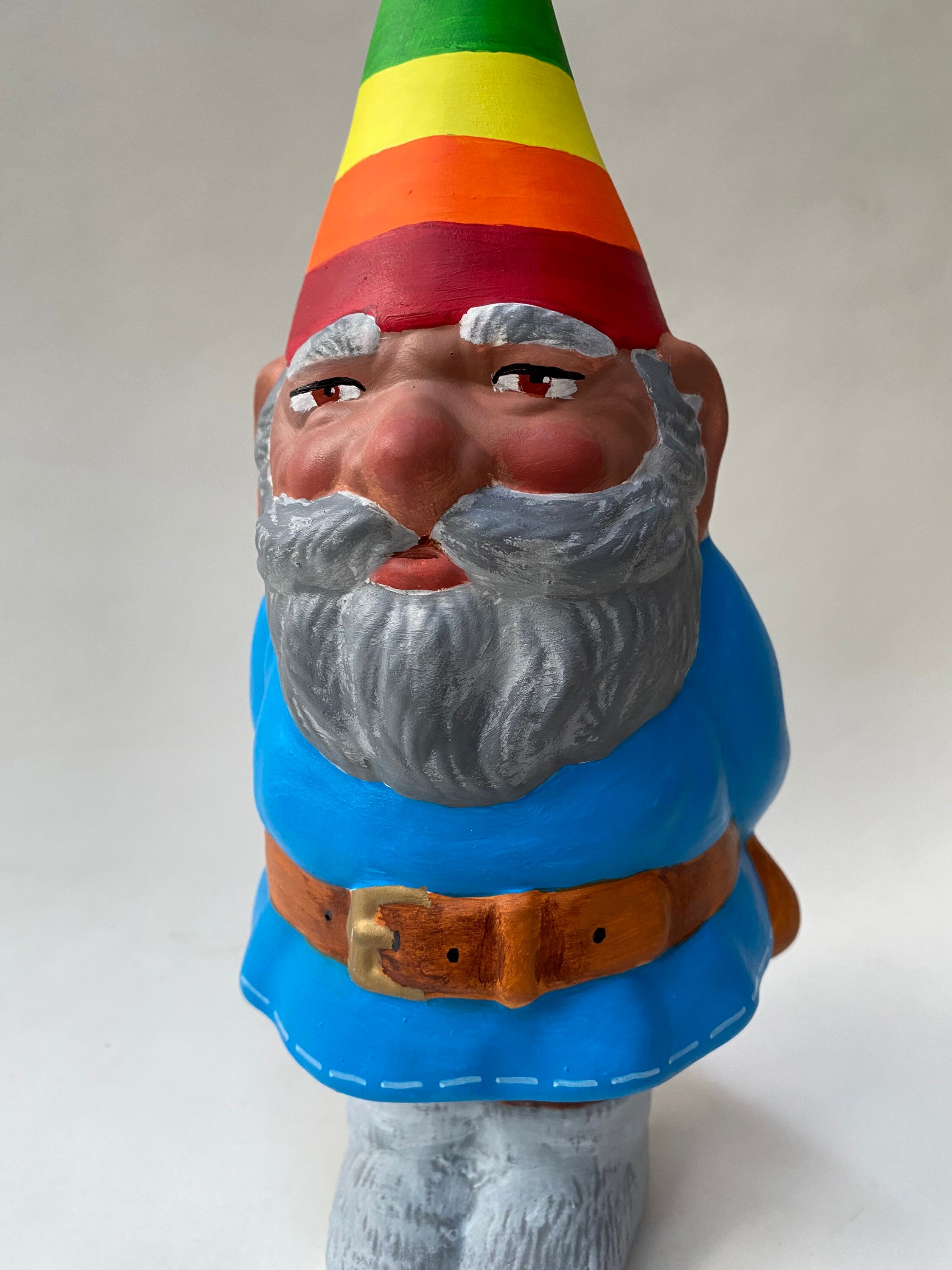 HandPainted Ceramic Pride Gnome Etsy