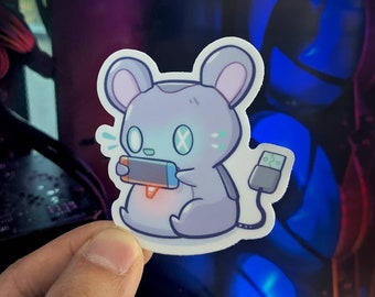 Gaming Mouse Vinyl Sticker (3")