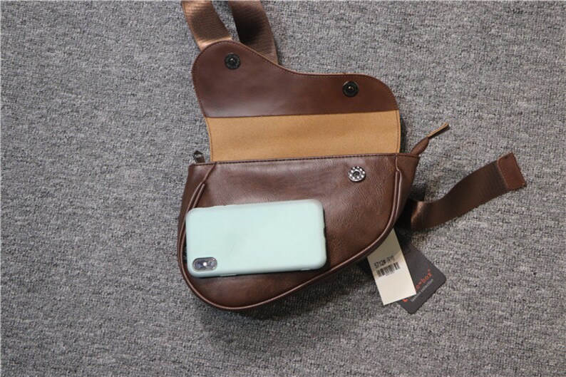Saddle Bag Cross Body Saddle Bag Crossbody Bag Leather Etsy