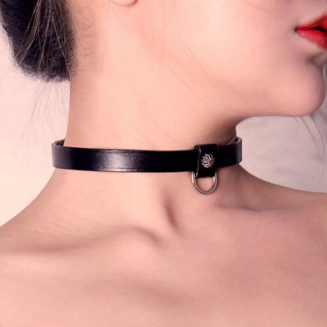Choker Genuine Leather Bdsm Adult Sex Toys fashion necklace Etsy