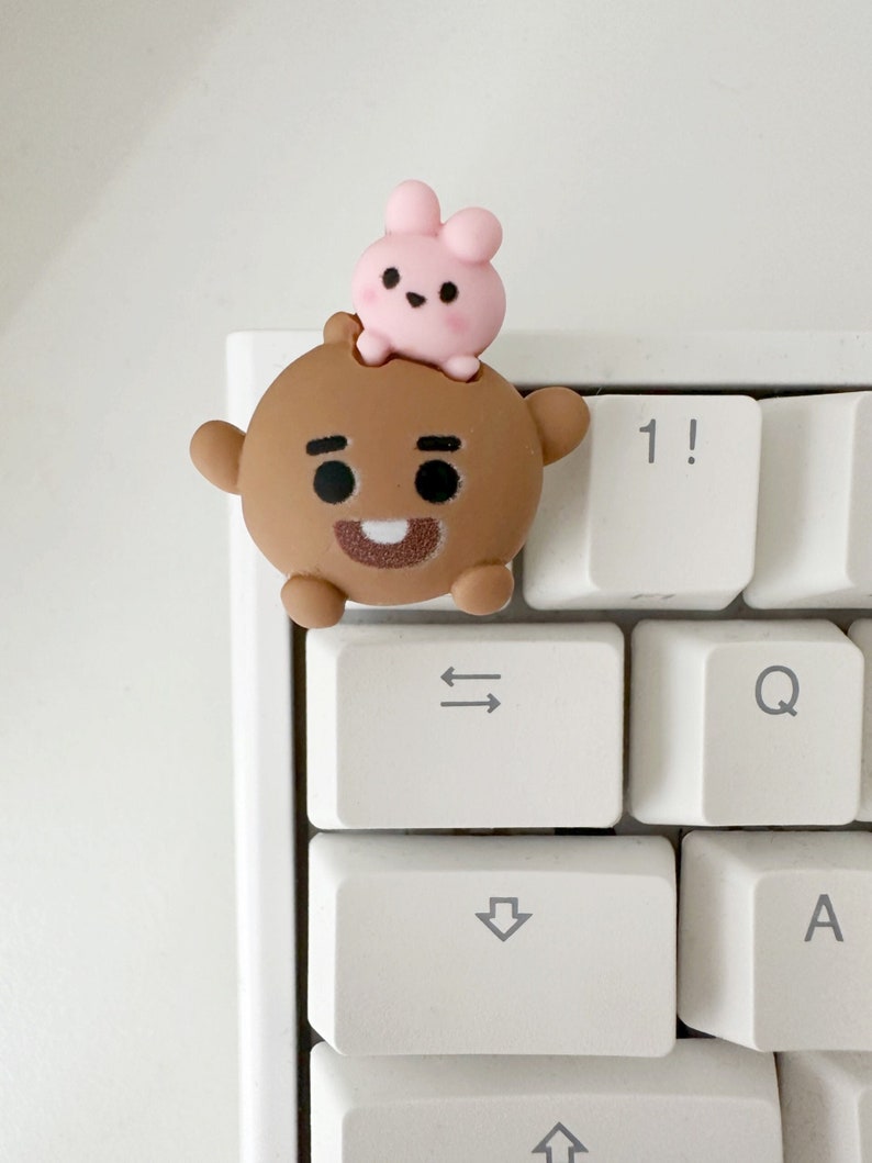 Cute BT21 BTS Shooky Suga PBT Mechanical Keycap - Etsy