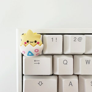 Cute Togepi PBT Mechanical Keycap