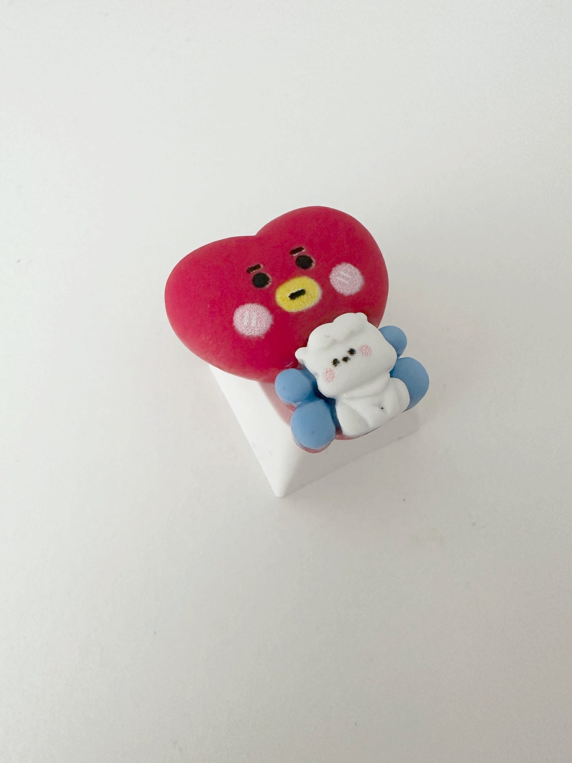 Cute BT21 BTS TATA V PBT Mechanical Keycap - Etsy