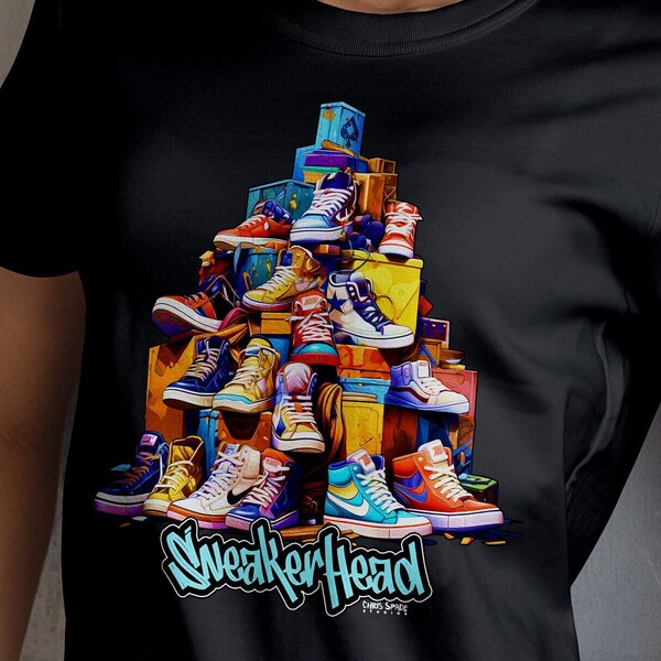 sneaker head t shirt