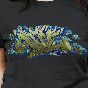 SPADE Graffiti T-shirt, Street-art T-shirt, Wildstyle T-shirt, tag t-shirt, hip-hop t-shirt, Spraypaint T-shirt, Old School T-shirt, Spade