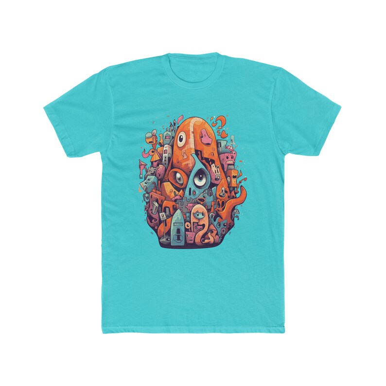 Picasso Redux Graffiti T-shirt, Street-art T-shirt, whimsical, Urban T-shirt, Hip-Hop T-shirt image 9