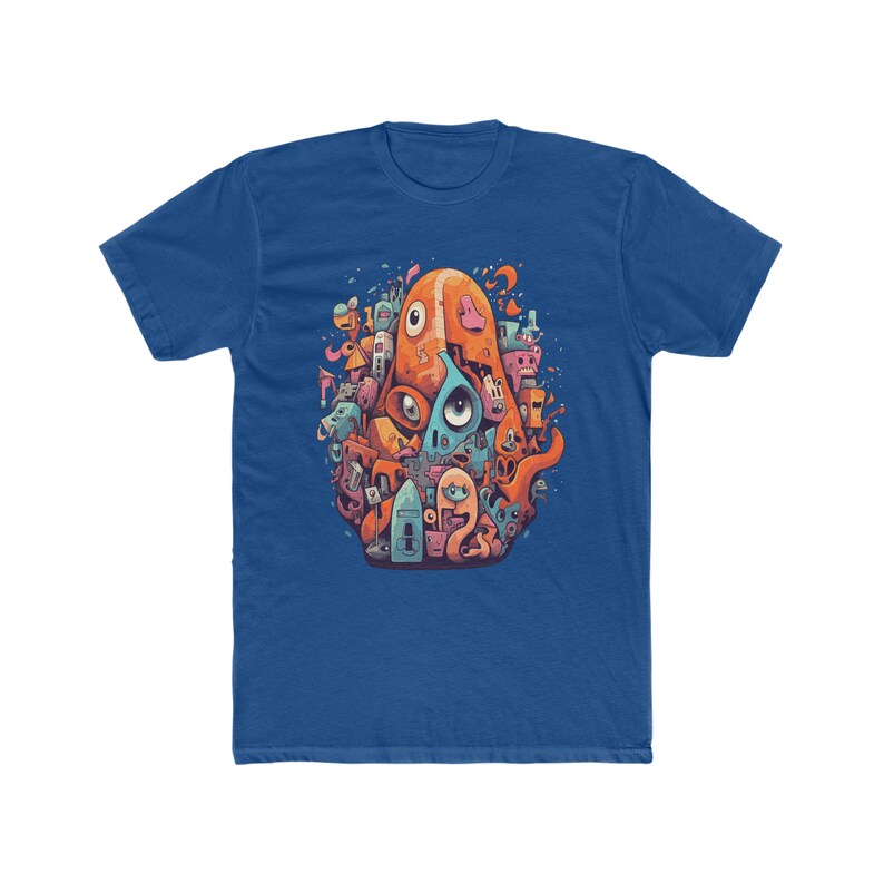Picasso Redux Graffiti T-shirt, Street-art T-shirt, whimsical, Urban T-shirt, Hip-Hop T-shirt image 5