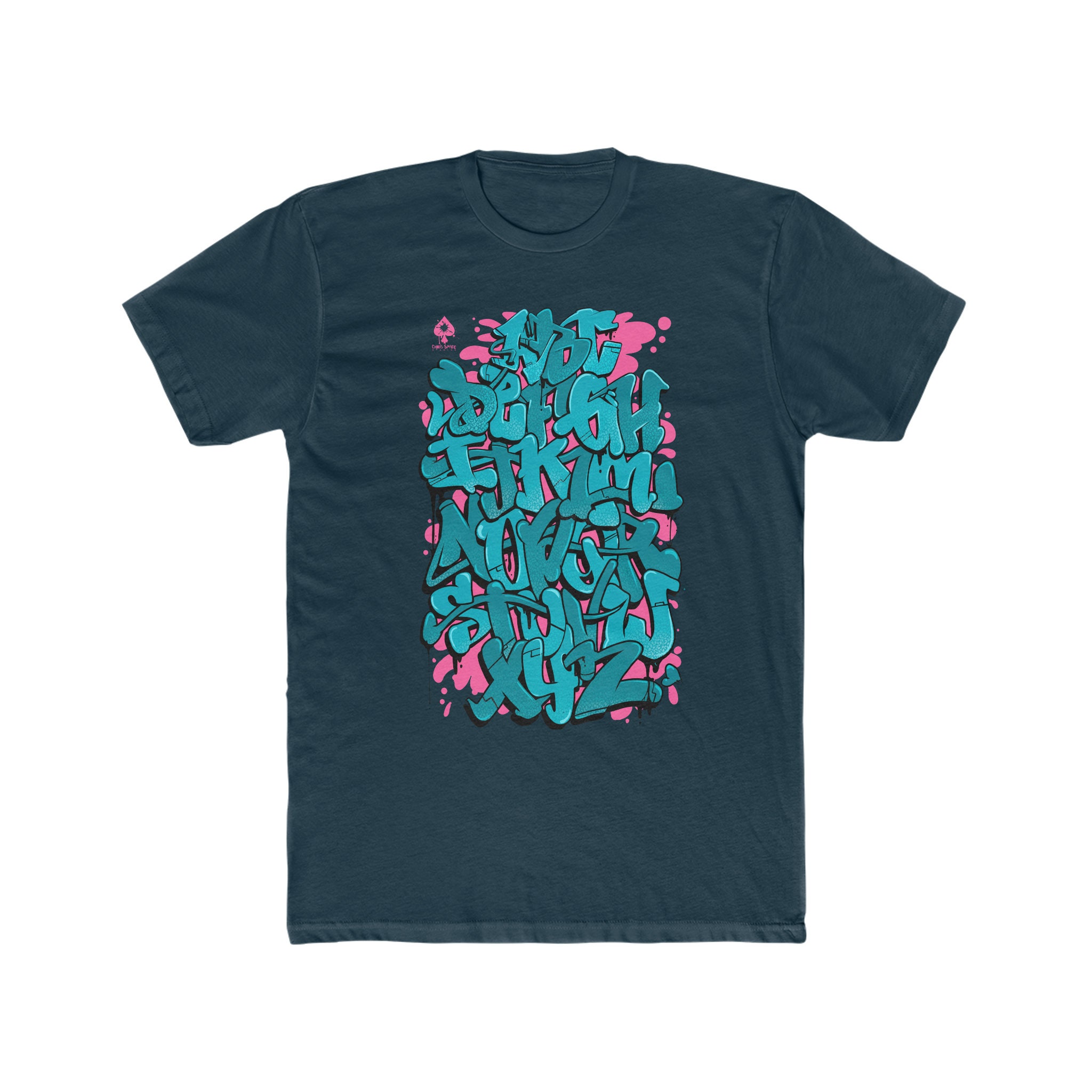 Spade Graffiti T-shirt, Graffiti Alphabet T-shirt, Street