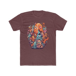 Picasso Redux Graffiti T-shirt, Street-art T-shirt, whimsical, Urban T-shirt, Hip-Hop T-shirt image 8