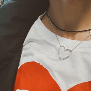 Sterling Silver &quot;LOVE&quot; Necklace, Gift for her, Mother Day Gift, Birthday Gift