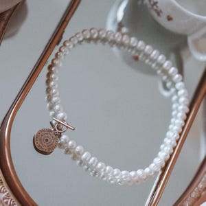 KomeOn Perlenkette, Geschenk für Sie, Muttertagsgeschenk, Geschenk für Freundin, Geburtstagsgeschenk